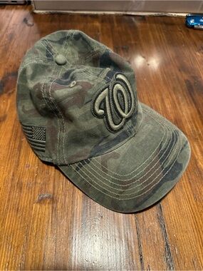 Camo Washington Nationals Baseball Cap